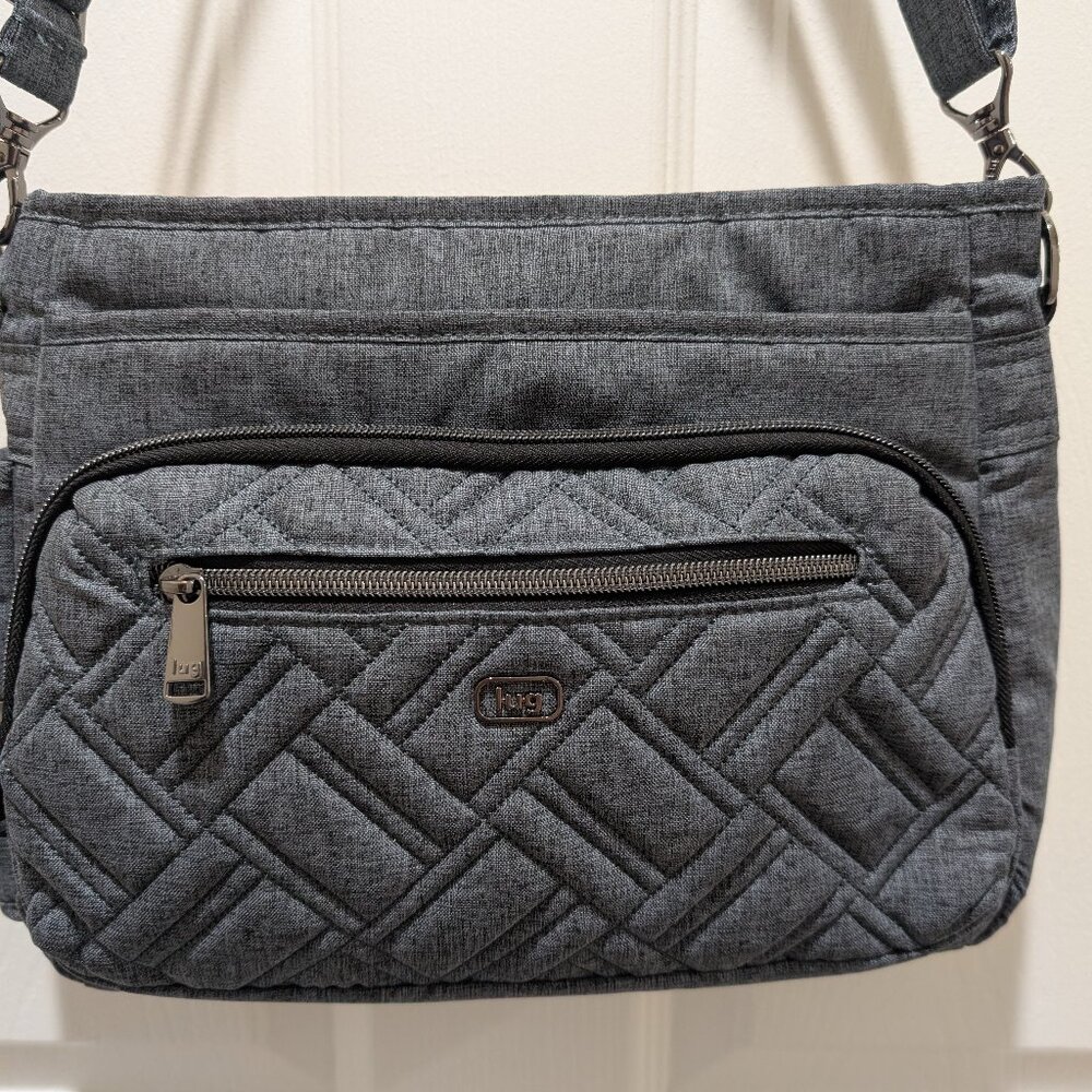 Lug Shimmy SE Crossbody Bag Grey